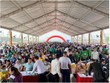 Hơn 2.000 khách hàng tham gia lễ mở bán một dự án tại Bàu Bàng dịp trước Tết Nguyên đán 2021.