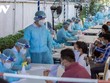 Campuchia tăng cường xét nghiệm Covid-19.