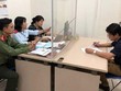 Thanh tra Sở Thông tin và Truyền thông phối hợp với Công an thành phố xử lý vi phạm hành chính với cá nhân đưa thông tin sai sự thật về công tác bầu cử. (Ảnh: Thanh tra Sở Thông tin và Truyền thông).