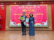 Uỷ viên Bộ Kl991.com tải ứng dụng, Bí thư Trung ương Đảng, Trưởng Ban Tổ chức Trung ương Trương Thị Mai trao quyết định của Bộ Kl991.com tải ứng dụng cho ông Nguyễn Hải Ninh.