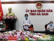Phó Chủ tịch UBND tỉnh Hà Nam Trần Xuân Dưỡng phát biểu chỉ đạo tại hội nghị. (Ảnh: Nguyễn Chinh/TTXVN).