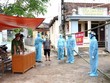 Phong tỏa thôn Quan Nhân, xã Đạo Lý, huyện Lý Nhân, Hà Nam.