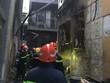Hiện trường vụ cháy.