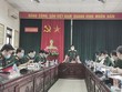 Trung tướng Trần Duy Giang chủ trì cuộc họp triển khai hai bệnh viện dã chiến truyền nhiễm.
