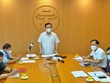 Quang cảnh buổi họp Ban Chỉ đạo phòng, chống dịch Covid-19 Hà Nội diễn ra sáng 3/6 (Ảnh: Thành Trung).