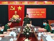 Đại tướng Lương Cường chủ trì kỳ họp lần thứ 20, Ủy ban Kiểm tra Quân ủy Trung ương nhiệm kỳ 2015-2020. (Nguồn: baochinhphu.vn).