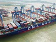Xu hướng tăng kích thước tàu là điều kiện thuận lợi cho các cảng biển nước sâu. Ảnh: Lê Toàn.