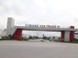 Khu công nghiệp Vân Trung vắng bóng người khi tạm dừng hoạt động vì xuất hiện ổ dịch.