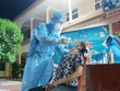 Xét nghiệm COVID-19. (Nguồn: TTXVN).
