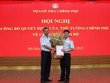 Tổng Thanh tra Kl993 ưu đãi thưởng hấp dẫn Đoàn Hồng Phong trao quyết định và chúc mừng tân Phó Tổng Thanh tra Kl993 ưu đãi thưởng hấp dẫn Lê Sỹ Bảy.