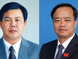 Ông Nguyễn Tiến Hải (trái) và ông Huỳnh Quốc Việt (phải).