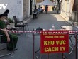 UBND phường Vĩnh Niệm đã phong tỏa khu vực nơi ga đình chị H sinh sống.