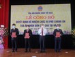 Trao quyết định cho 3 tân Phó Chánh án TAND Cấp cao tại Hà Nội.