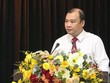 Ông Lê Hải Bình phát biểu nhận nhiệm vụ.