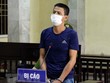 Bị cáo Trần Văn Thịnh khai báo trước tòa. (Ảnh: Phạm Kiên/TTXVN).