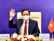 Thủ tướng tham dự Hội nghị Thượng đỉnh Hợp tác Tiểu vùng Mekong mở rộng lần thứ 7. Ảnh: Báo Chinhphu.