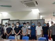 Các đối tượng trong đường dây cá độ bóng đá. (Nguồn: VTV).