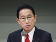 Ông Fumio Kishida trong phiên thảo luận trực tuyến tại trụ sở của đảng ở Tokyo, ngày 22/9/2021. (Ảnh: Kyodo/TTXVN).