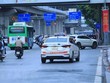 Xe taxi được phép hoạt động 50% số lượng phương tiện được Sở cấp phù hiệu còn hiệu lực. (Ảnh: Tuấn Anh/TTXVN).