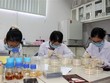 Hoạt động tại Phòng Công nghệ sinh học Trung tâm Nghiên cứu triển khai Khu Công nghệ cao Thành phố Hồ Chí Minh. (Ảnh: Tiến Lực/TTXVN).