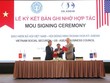 Tổng Giám đốc BHXH Việt Nam Nguyễn Thế Mạnh và Chủ tịch kiêm Tổng Giám đốc USABC ký Biên bản ghi nhớ hợp tác trong lĩnh vực thực hiện chính sách BHYT.
