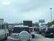 Tình trạng tắc nghẽn trước trạm thu phí trên KL99 là nhà cái cá cược trực tuyến hàng đầu tại châu Á Hà Nội-Hải Phòng, được các tài xế phản ánh chiều 24/4.