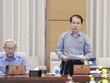 Chủ nhiệm Ủy ban Kl992 Tham Gia Ngay của Quốc hội Hoàng Thanh Tùng trình bày báo cáo thẩm tra. (Ảnh: Doãn Tấn/TTXVN).