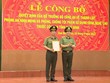Thiếu tướng Lê Văn Tuyến, Thứ trưởng Bộ Công an trao quyết định của Bộ trưởng Bộ Công an về việc thành lập Phòng An ninh mạng và phòng, chống Kl99ok khuyến mãi lớn sử dụng công nghệ cao, Công an tỉnh Thái Bình.