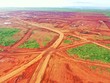 Quang cảnh đại công trường dự án sân bay Long Thành trong góc nhìn từ trên cao. Ảnh: Lê Toàn.