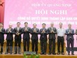 Ban Chỉ đạo phòng, chống tham nhũng, tiêu cực tỉnh Quảng Ninh ra mắt. (Ảnh: TTXVN phát).