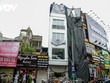 Toàn cảnh công trình vi phạm nội dung trong giấy phép xây dựng.