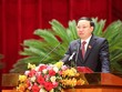 Ông Nguyễn Xuân Ký, Ủy viên BCH Trung ương Đảng, Bí thư Tỉnh ủy, Chủ tịch HĐND tỉnh Quảng Ninh khóa XIV phát biểu chị đạo kỳ họp. Ảnh: Thu Lê.