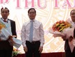 Ông Lê Hoàng Hải (bìa phải) được bầu bổ sung chức danh Phó Chủ tịch HĐND tỉnh Bà Rịa - Vũng Tàu (Ảnh: Lưu Sơn)