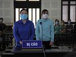 Các bị cáo tại toà.