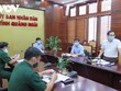 Ông Nguyễn Xuân Mến (đứng), Phó Chủ tịch Thường trực Ủy ban Mặt trận Tổ quốc Việt Nam tỉnh, nguyên Bí thư Đảng ủy Sở, Giám đốc sở Y tế Quảng Ngãi.
