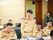 Thiếu tá Phạm Đức Hoàng - Đội trưởng Đội CSGT số 14 (Phòng CSGT Công an TP. Hà Nội)