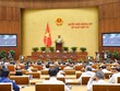 Toàn cảnh phiên giám sát ngày 31/10 của Quốc hội.