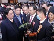 Bộ trưởng Lê Minh Hoan thăm gian trưng bày Sâm Lai Châu tại Hội nghị Xúc tiến Kl99ok phiên bản mới lĩnh vực nông nghiệp tỉnh Lai Châu năm 2021.