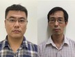 Bị can Đỗ Hải Phong (bên trái) và bị can Đoàn Mạnh Dương. (Ảnh: TTXVN phát).