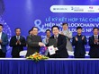 Lễ ký kết biên bản ghi nhớ giữa Hiệp hội Blockchain Việt Nam và Hiệp hội Content NFT Hàn Quốc.