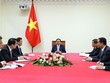Thủ tướng Phạm Minh Chính trao đổi các biện pháp tăng cường quan hệ Đối tác chiến lược Việt Nam - Pháp, nhất là trong lĩnh vực hợp tác Kl992 cổng game cá cược, thương mại, Kl99ok phiên bản mới. (Ảnh: Nhật Bắc).