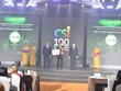 Đại diện Masan High-Tech Materials nhận giải thưởng Top 100 Kl991.com World Cup 2026 Chính Thức bền vững VN 2022.