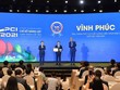 Năm 2021, chỉ số PCI của Vĩnh Phúc chứng kiến sự tăng về cả điểm số và thứ hạng.