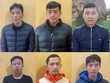Các đối tượng trong đường dây cá độ bóng đá. (Nguồn: Công an tỉnh Bắc Giang).