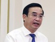 Ông Lê Trung Chinh, Chủ tịch Ủy ban Nhân dân thành phố Đà Nẵng nhiệm kỳ 2016-2021 và nhiệm kỳ 2021-2026. (Ảnh: Xuân Khu/TTXVN).