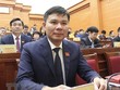 Thủ tướng Kl993 ưu đãi thưởng hấp dẫn phê chuẩn kết quả bầu chức vụ Phó Chủ tịch Ủy ban Nhân dân tỉnh Hưng Yên nhiệm kỳ 2021-2026 đối với ông Nguyễn Lê Huy. (Ảnh: Đỗ Huyền/TTXVN).