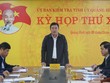 Kỳ họp thứ 20 của Ủy ban Kiểm tra Tỉnh ủy Quảng Bình.