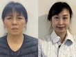 Bị can Nguyễn Thị Thanh Thủy (bên trái) và bị can Nguyễn Bạch Thùy Linh. (Nguồn: TTXVN phát)