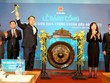 Lễ đánh cồng khai trương giao dịch 99Kl99 link đăng nhập đầu năm 2023 - buổi lễ truyền thống được tổ chức hàng năm tại Sở Giao dịch 99Kl99 link đăng nhập Hà Nội.