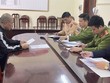 Tài xế say rượu, chống lực lượng CSGT. (Ảnh: Công an Hòa Bình)